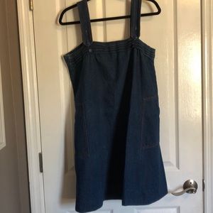 1970s Vintage Pinafore dress